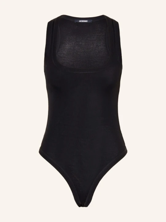 Zdjęcie produktu Jacquemus Body Le Body Gros Grain schwarz CZARNY