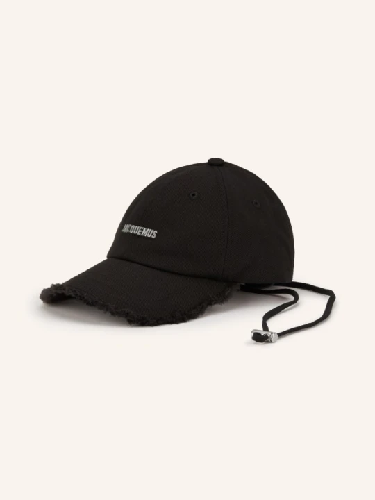 Zdjęcie produktu Jacquemus Czapka La Casquette Artichaut schwarz CZARNY