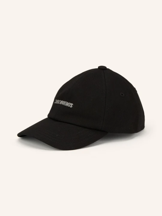 Zdjęcie produktu Jacquemus Czapka La Casquette Gadjo schwarz CZARNY
