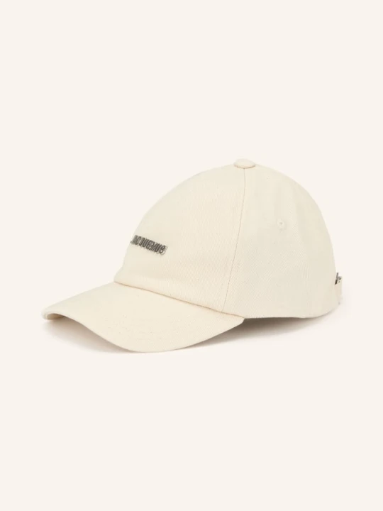 Zdjęcie produktu Jacquemus Czapka La Casquette Gadjo weiss BEŻOWY