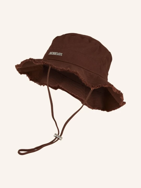 Zdjęcie produktu Jacquemus Czapka Rybacka Le Bob Artichaut braun BRĄZOWY