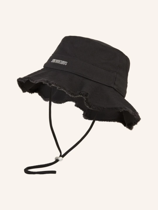Zdjęcie produktu Jacquemus Czapka Rybacka Le Bob Artichaut schwarz CZARNY