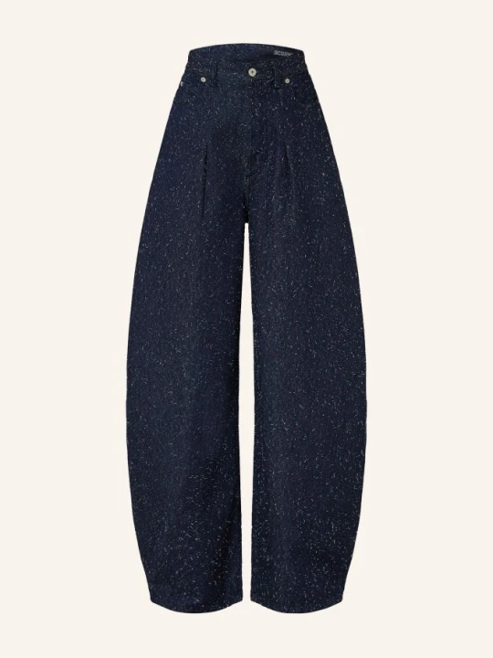 Zdjęcie produktu Jacquemus Dżinsy Typu Barrel Le De-Nîmes Ovalo blau 380 NAVY