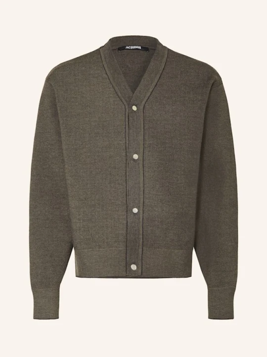 Zdjęcie produktu Jacquemus Kardigan Le Cardigan Doppio gruen KHAKI