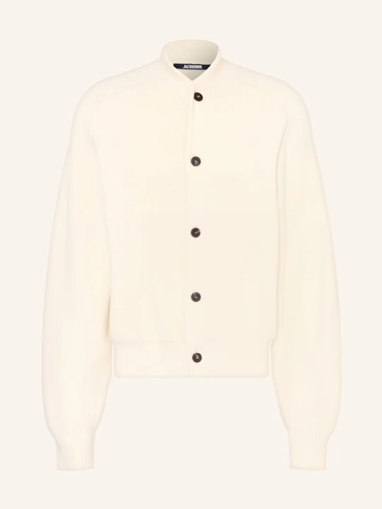 Zdjęcie produktu Jacquemus Kardigany Le Cardigan Pallone weiss KREMOWY
