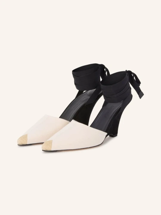 Zdjęcie produktu Jacquemus Klinowe Espadryle beige