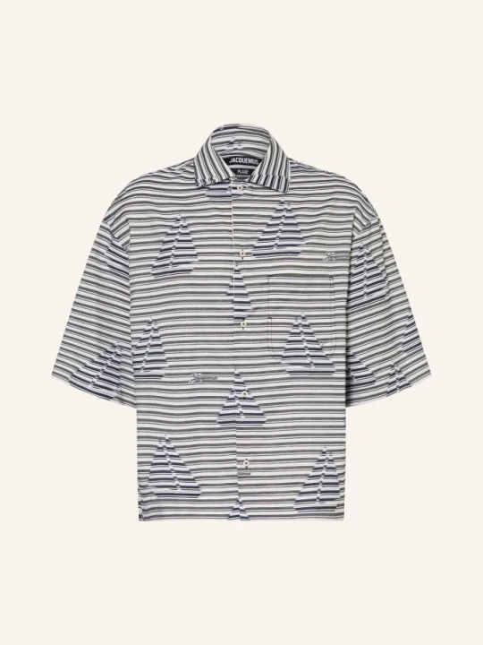 Zdjęcie produktu Jacquemus Koszula Z Krótkim Rękawem La Chemise Plage Comfort Fit blau