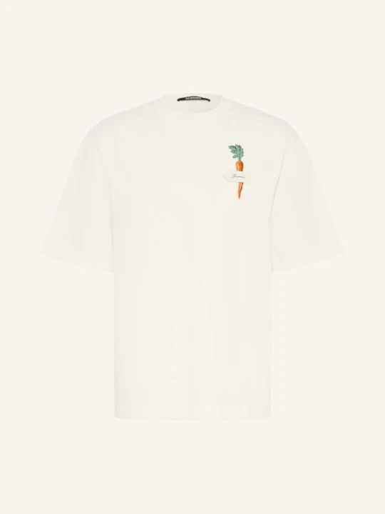 Zdjęcie produktu Jacquemus Koszulka Le T-Shirt Carotte weiss ECRU