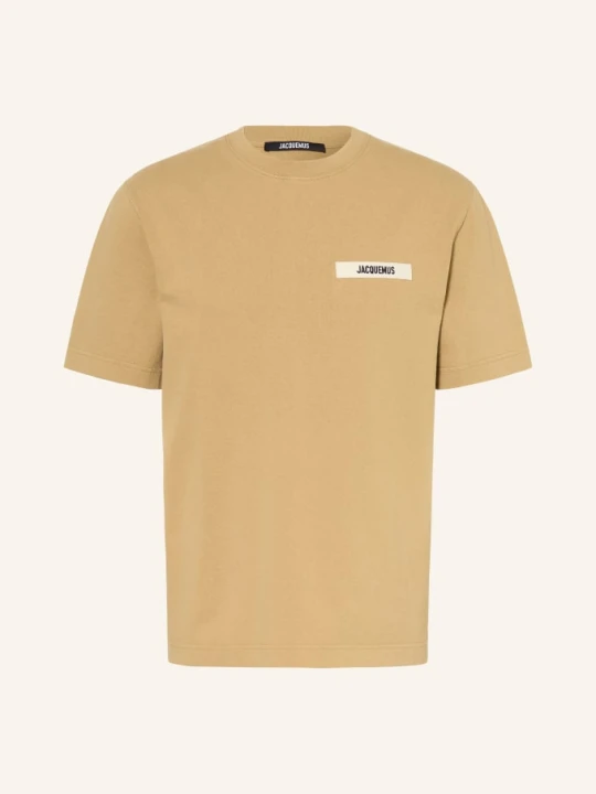 Zdjęcie produktu Jacquemus Koszulka Le Tshirt Gros Grain braun CAMELOWY