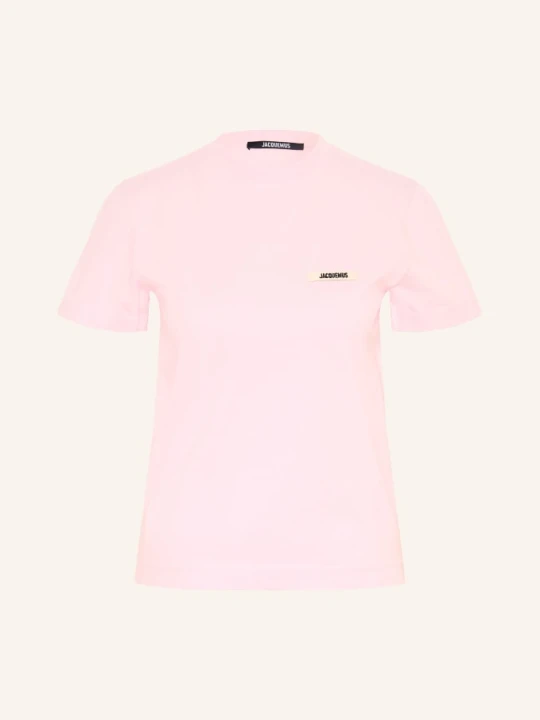 Zdjęcie produktu Jacquemus Koszulka Le T-Shirt Gros Grain pink