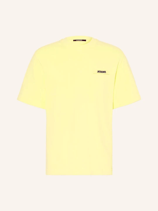 Zdjęcie produktu Jacquemus Koszulka Le Tshirt Gros Grain gelb ŻÓŁTY
