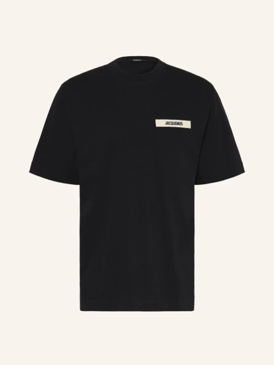 Zdjęcie produktu Jacquemus Koszulka Le Tshirt Gros Grain schwarz CZARNY