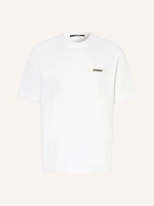 Zdjęcie produktu Jacquemus Koszulka Le Tshirt Gros Grain weiss BIAŁY