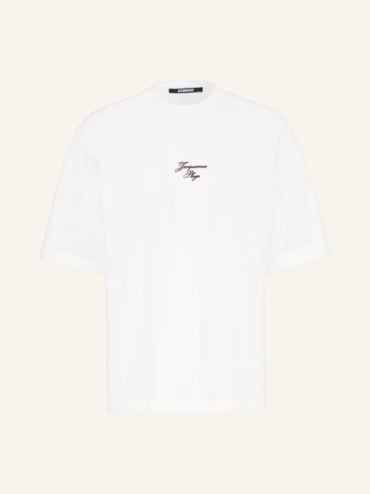 Zdjęcie produktu Jacquemus Koszulka Oversize Le T-Shirt Bateau weiss biały