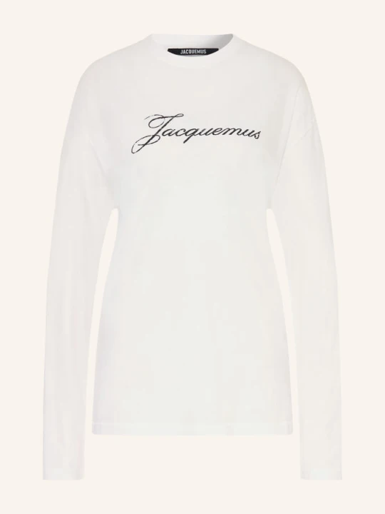 Zdjęcie produktu Jacquemus Koszulka Z Długim Rękawem Le Montaigne weiss BIAŁY