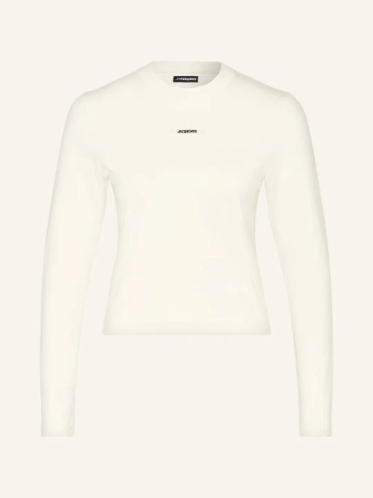 Zdjęcie produktu Jacquemus Koszulka Z Długim Rękawem Le Tshirt Gros Grain beige