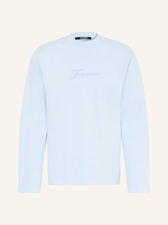 Zdjęcie produktu Jacquemus Koszulka Z Długim Rękawem Le Tshirt Pigmento blau JASNONIEBIESKI