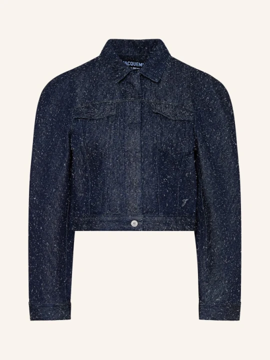 Zdjęcie produktu Jacquemus Kurtka Dżinsowa La Veste De-Nimes Ovalo blau 380 NAVY