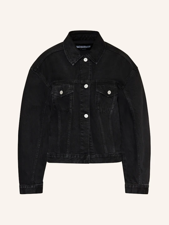 Zdjęcie produktu Jacquemus Kurtka Jeansowa La Veste De-Nimes schwarz CZARNY