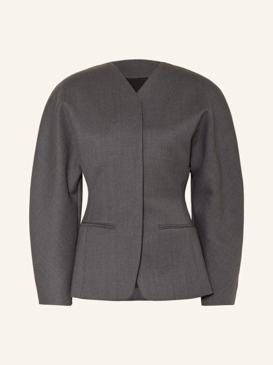 Zdjęcie produktu Jacquemus Marynarka La Veste Ovalo grau CZIEMNOSZARY