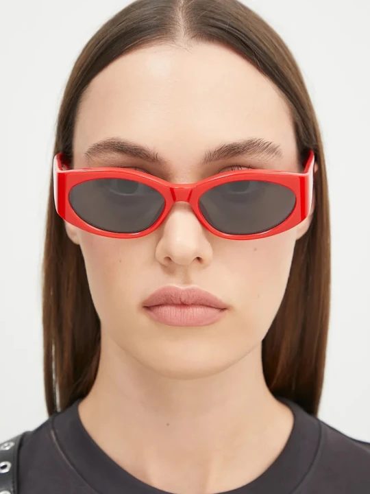 Zdjęcie produktu Jacquemus okulary przeciwsłoneczne OVALO
