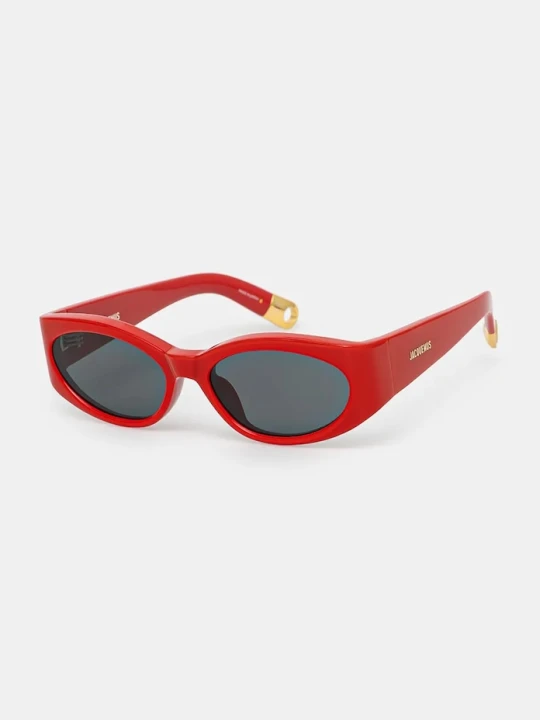 Zdjęcie produktu Jacquemus okulary przeciwsłoneczne OVALO czerwony