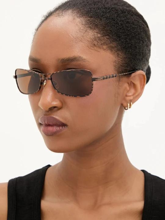 Zdjęcie produktu Jacquemus okulary przeciwsłoneczne STATZIONE brązowy