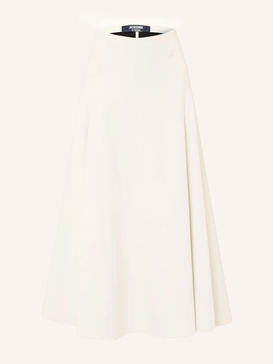 Zdjęcie produktu Jacquemus Spódnica La Jupe Triangle weiss KREMOWY