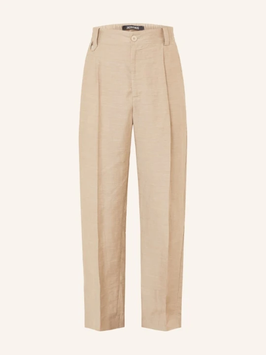 Zdjęcie produktu Jacquemus Spodnie Le Pantalon Croisiere Z Lnu beige