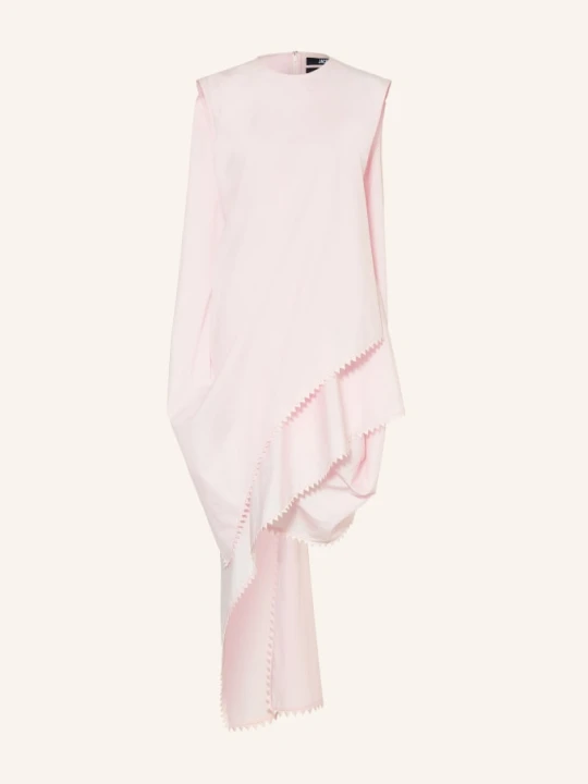 Zdjęcie produktu Jacquemus Sukienka Koktajlowa La Robe Traversin W Stylu Kopertowym rosa JASNORÓŻOWY