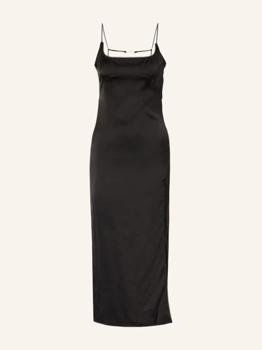 Zdjęcie produktu Jacquemus Sukienka Satynowa La Robe Notte schwarz CZARNY