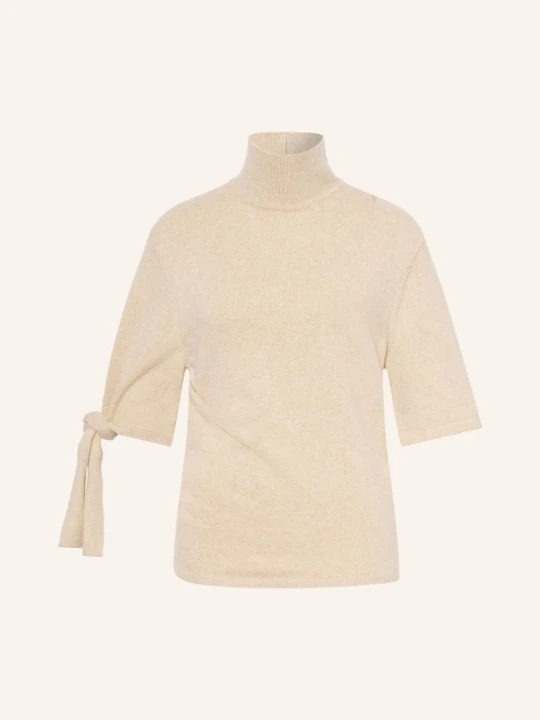 Zdjęcie produktu Jacquemus Sweter La Maille Fiocco Z Wełną Merynosową I Rękawami 3 / 4 beige