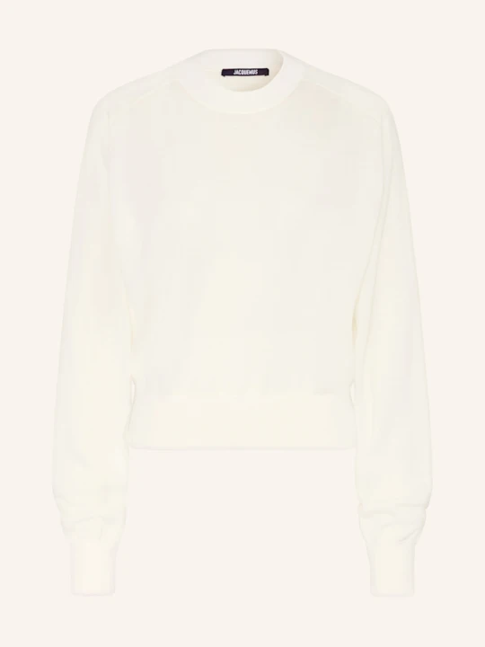 Zdjęcie produktu Jacquemus Sweter Le Sweater Brode weiss ECRU