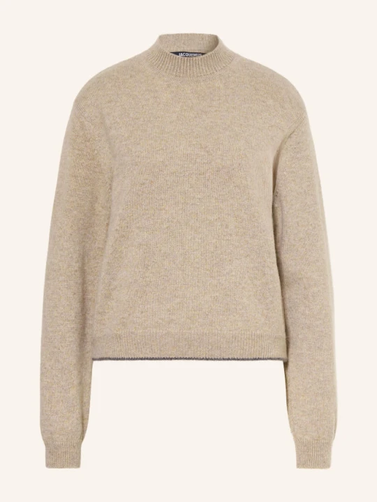 Zdjęcie produktu Jacquemus Sweter Z Kaszmiru La Maille Cachemire beige