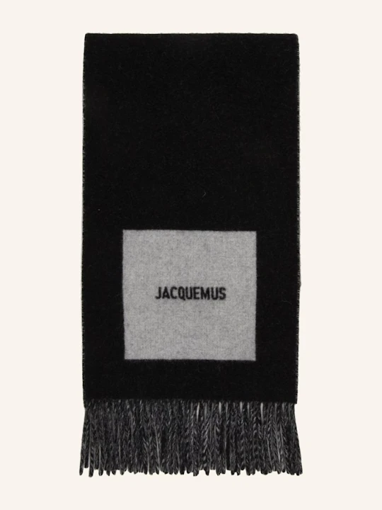 Zdjęcie produktu Jacquemus Szal Le Charpe Rond Carre schwarz