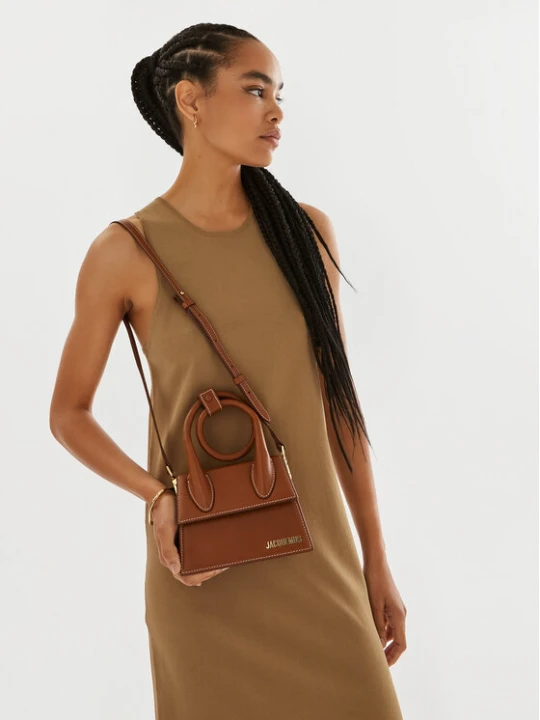 Zdjęcie produktu JACQUEMUS Torebka Le Chiquito Noeud 213BA005-3072 Brązowy