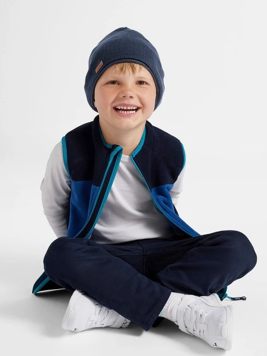 Zdjęcie produktu JAKO-O Czapka beanie w kolorze granatowym rozmiar: 50-52 cm