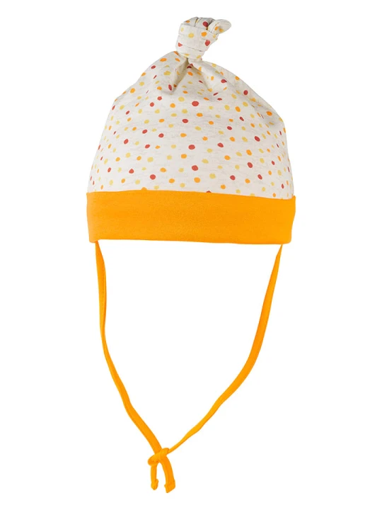 Zdjęcie produktu JAKO-O Czapka w kolorze beżowym rozmiar: 46-48 cm