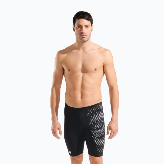 Zdjęcie produktu Jammery pływackie męskie arena Distortion Swim Jammer black / white