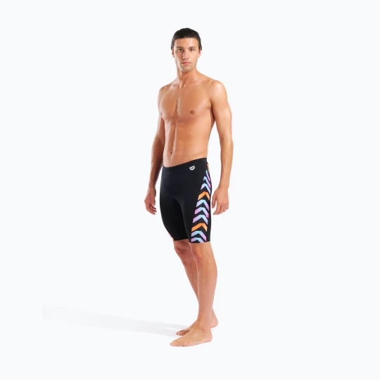 Zdjęcie produktu Jammery pływackie męskie arena Texture Swim black / black multi