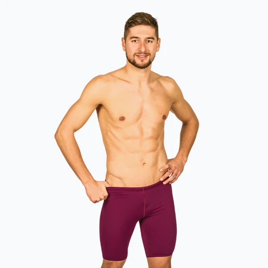 Zdjęcie produktu Jammery pływackie męskie FINIS Jammer Solid cabernet Czerwony