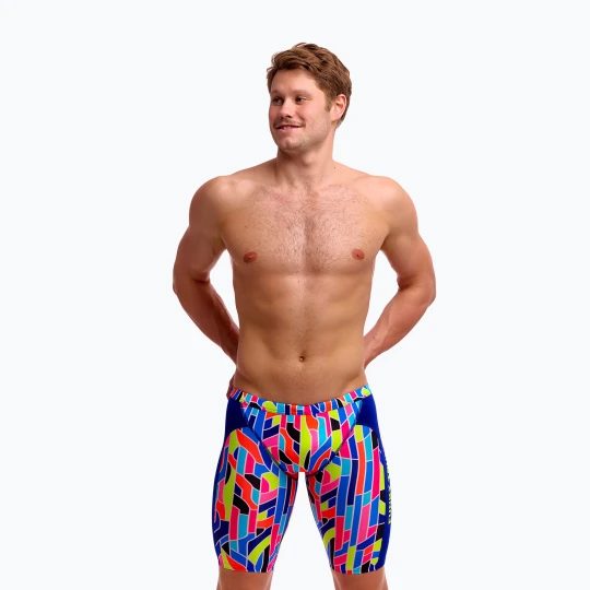 Zdjęcie produktu Jammery pływackie męskie Funky Trunks Training Jammers fauit lines