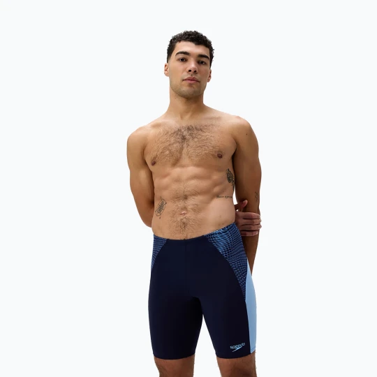 Zdjęcie produktu Jammery pływackie męskie Speedo Endurance+ MAX Splice Jammer navy / sugar blue Granatowy