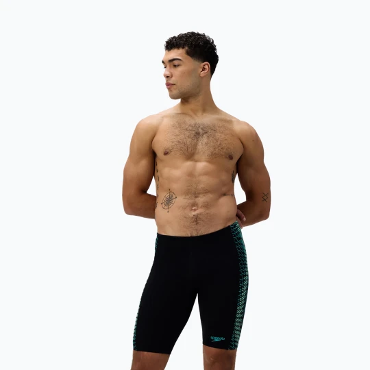 Zdjęcie produktu Jammery pływackie męskie Speedo Endurance+ Tech Panel Jammer black/turquoise gem