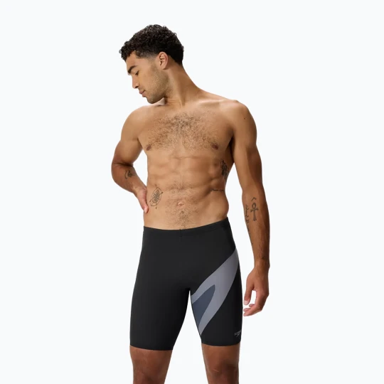 Zdjęcie produktu Jammery pływackie męskie Speedo Hyperboom anthracite / coin grey Czarny