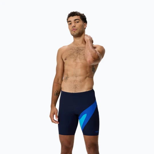 Zdjęcie produktu Jammery pływackie męskie Speedo Hyperboom peacoat/deep sapphire Granatowy