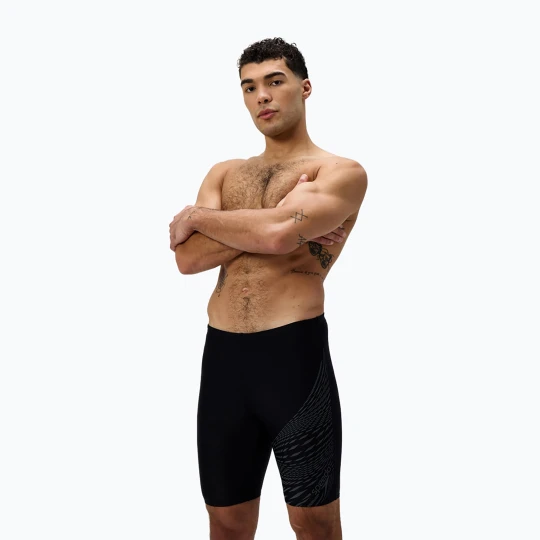 Zdjęcie produktu Jammery pływackie męskie Speedo Medley Logo Jammer black / lead grey