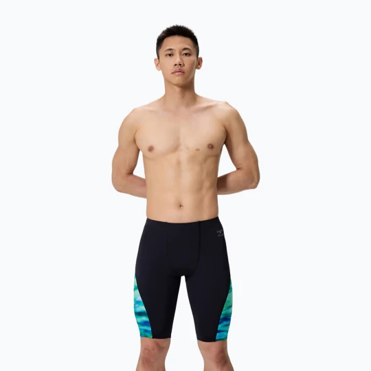 Zdjęcie produktu Jammery pływackie męskie Speedo Printed Side Spliced sunset grove/black