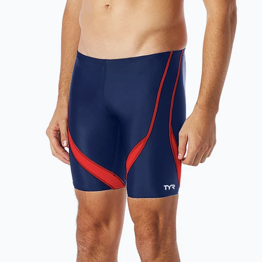 Zdjęcie produktu Jammery pływackie męskie TYR Alliance Splice navy / red Granatowy