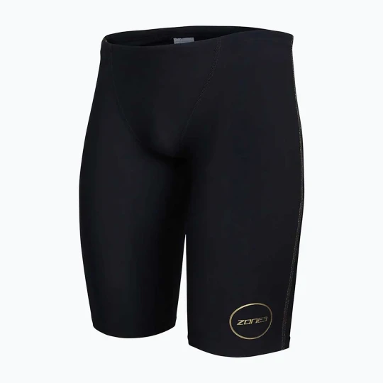 Zdjęcie produktu Jammery pływackie męskie ZONE3 FINA Approved Performance Gold black/gold